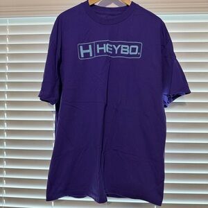 Heybo Purple Short Sleeve Men's Tee